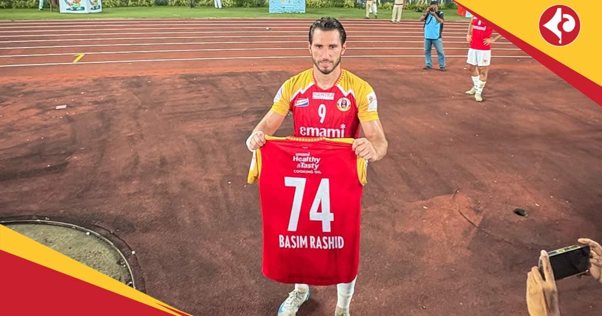 East Bengal footballer Dimitrios Diamantakos in Durand Cup 2025