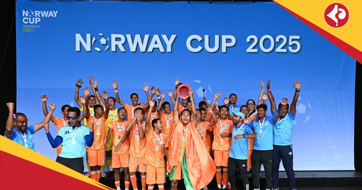 Indian Football Minerva Academy FC boys scored 130 goals in 8 games with win U14 Norway Cup title