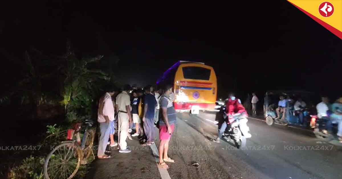 Biker Killed in Collision Between Bus and Motorcycle at Dusk
