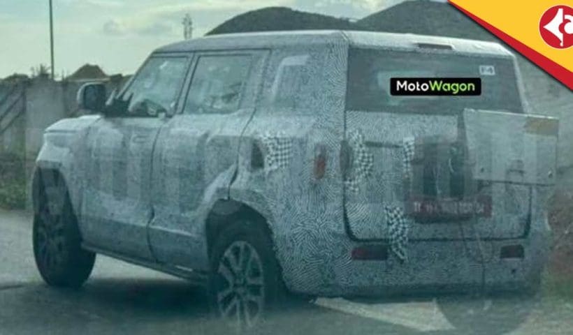Next gen Mahindra Bolero spotted