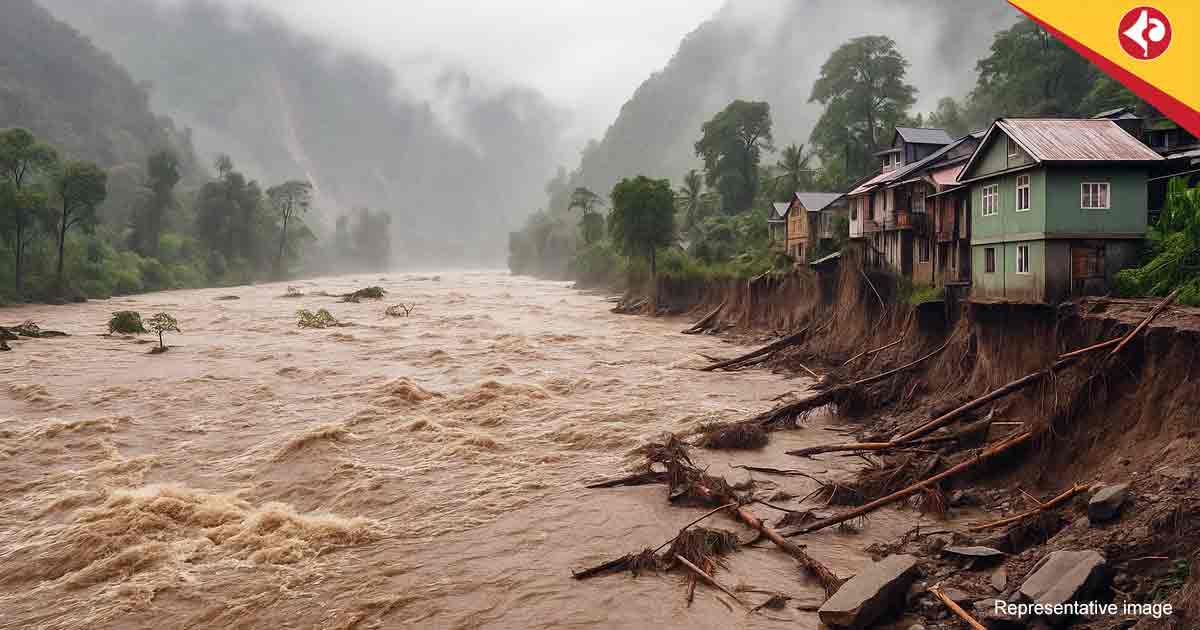 Heavy Rain Triggers Massive Landslide in Bhaderwah, Jammu and Kashmir