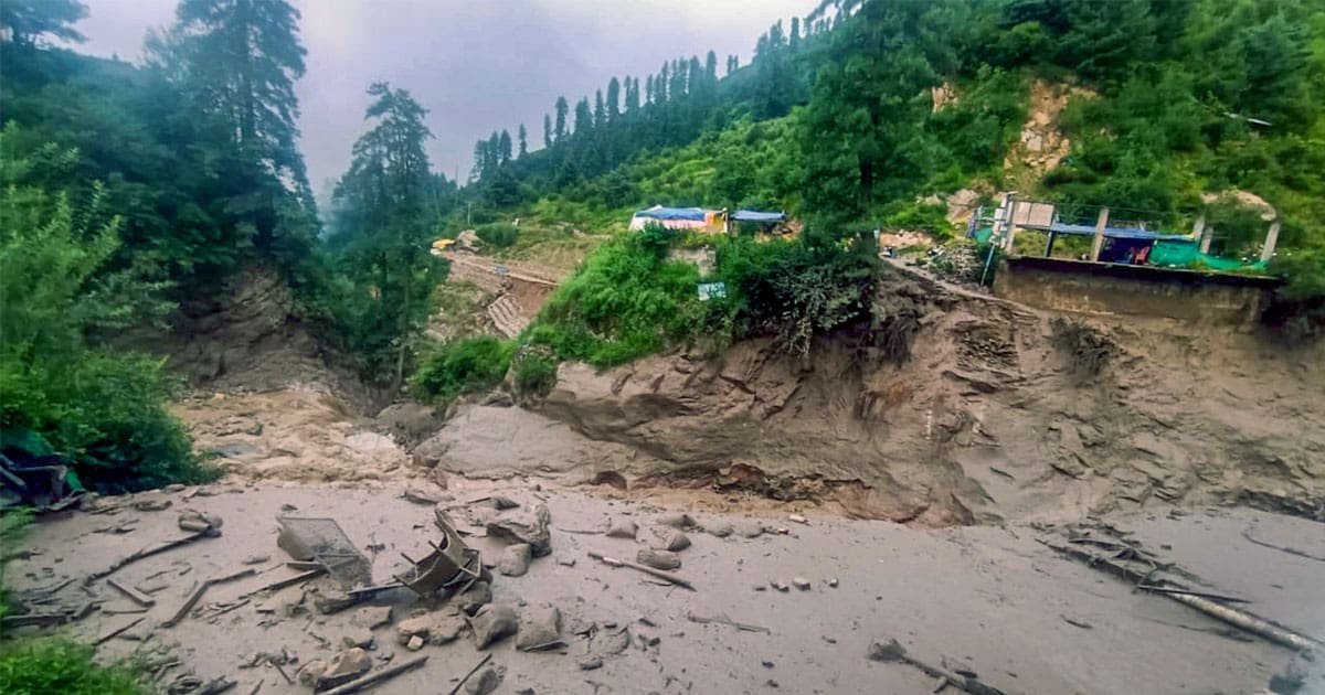 Cloudburst in Jammu & Kashmir
