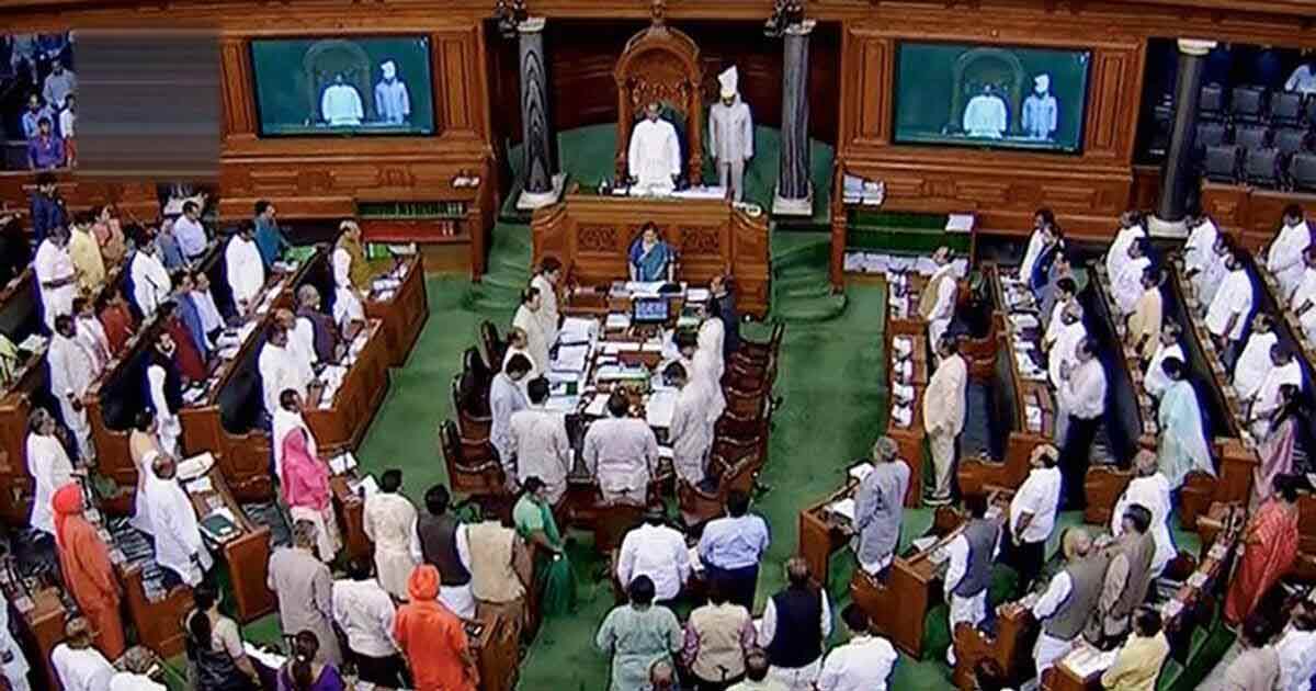 Speaker Heads Lok Sabha MPs’ Meeting as PM Modi Looks On