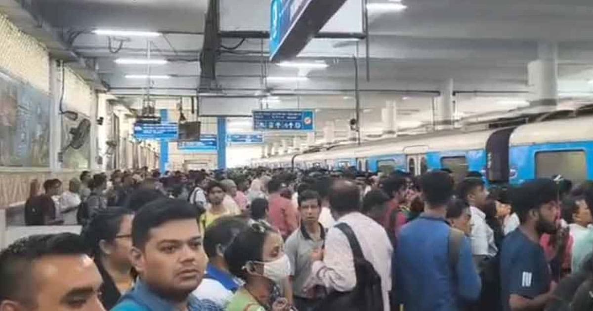 Green Line Metro Service Disrupted Between Sector 5 and Howrah Maidan in Kolkata