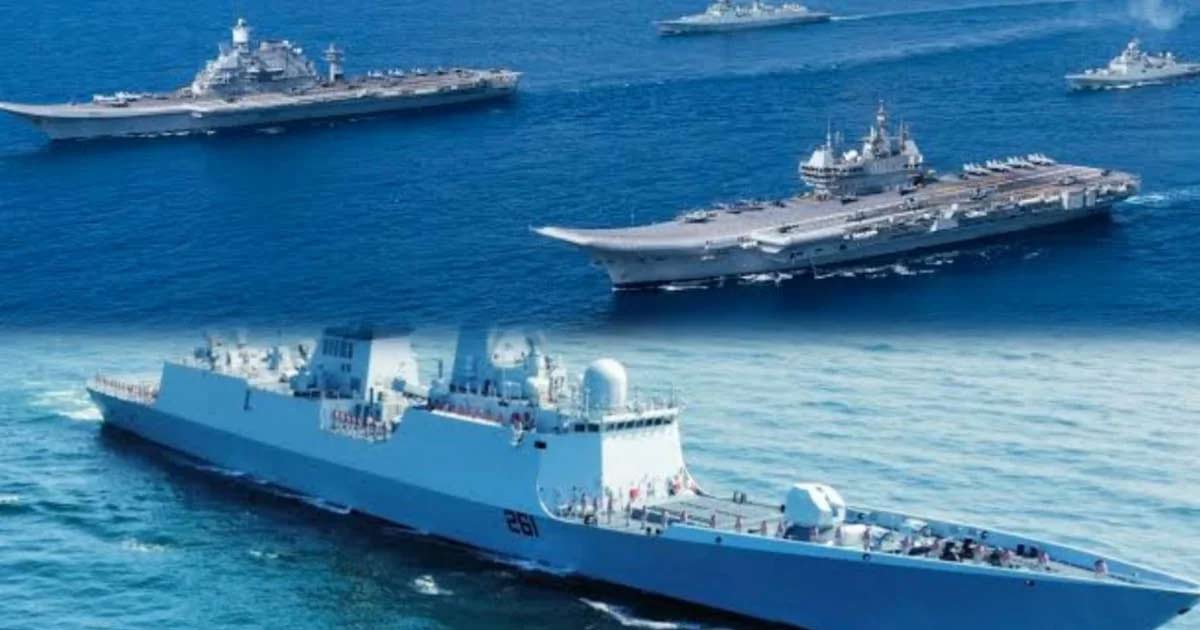 naval exercise in Arabian Sea