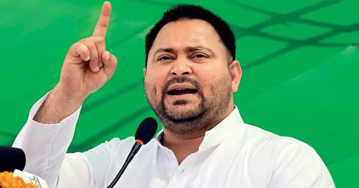 Tejashwi claims two epic numbers