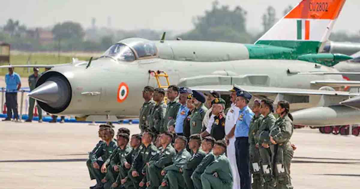 MiG 21 retires