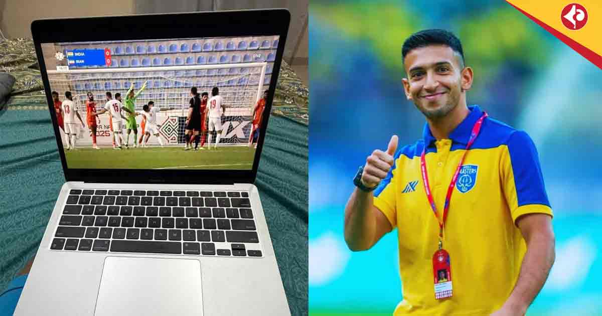 Sahal Abdul Samad Watches India vs Iran CAFA Nations Cup Match on FanCode