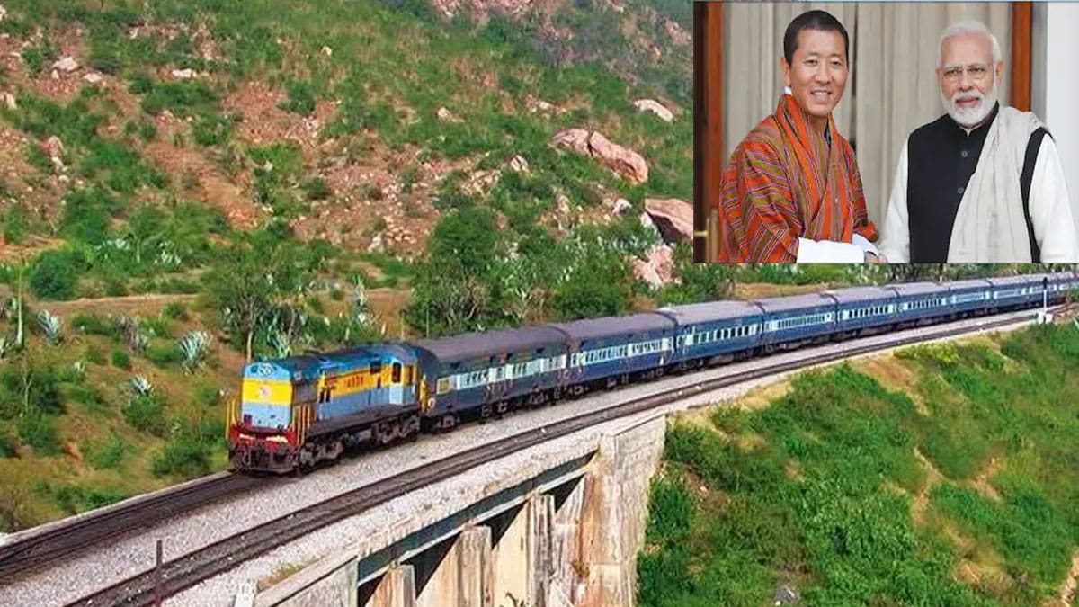 India Bhutan Cross Border Rail