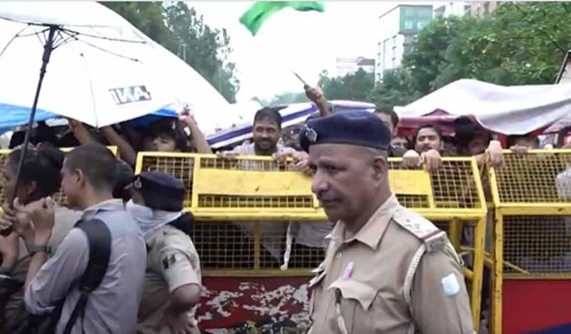 Bihar job seeker protest