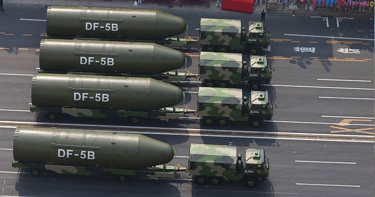 China ICBM DF-5C DF-61