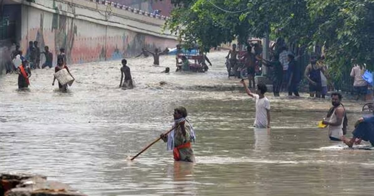 Delhi Yamuna river flood