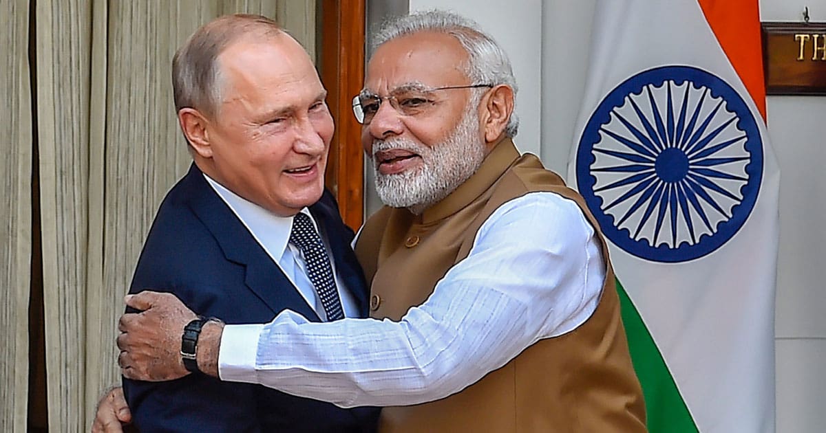 Putin Arrives in India, Meets Modi at Rashtrapati Bhavan Amid Anticipation