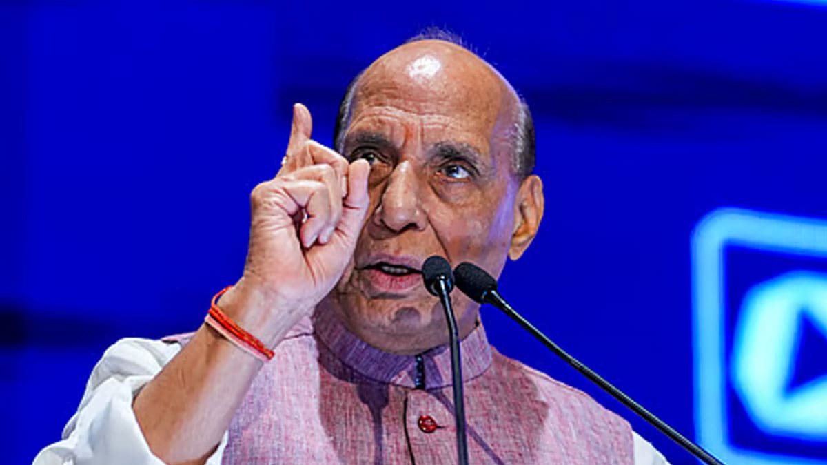 Rajnath Singh warning Pakistan