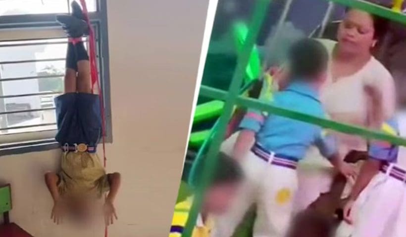 School Child Abuse Viral Video