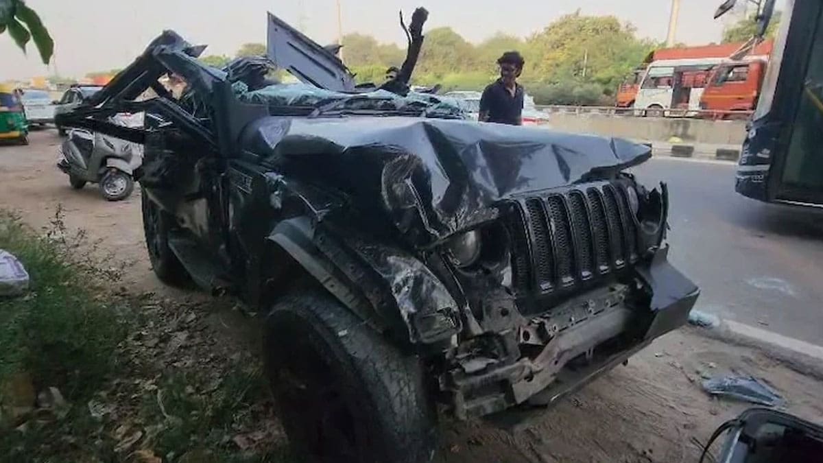 Gurugram Thar Accident