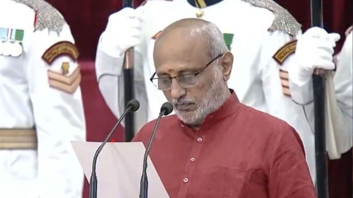 Ponnusamy Radhakrishnan sworn in