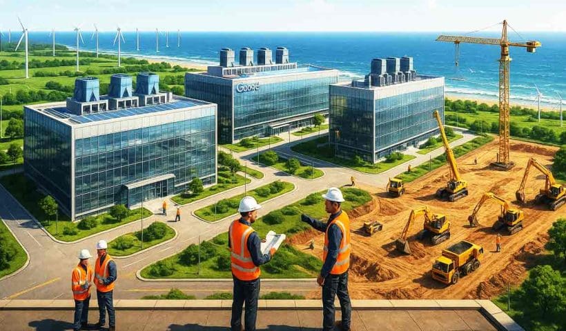 oogle to invest $10 billion in Visakhapatnam, Andhra Pradesh, building Asia’s largest data center cluster by 2028, boosting India’s AI and cloud economy.