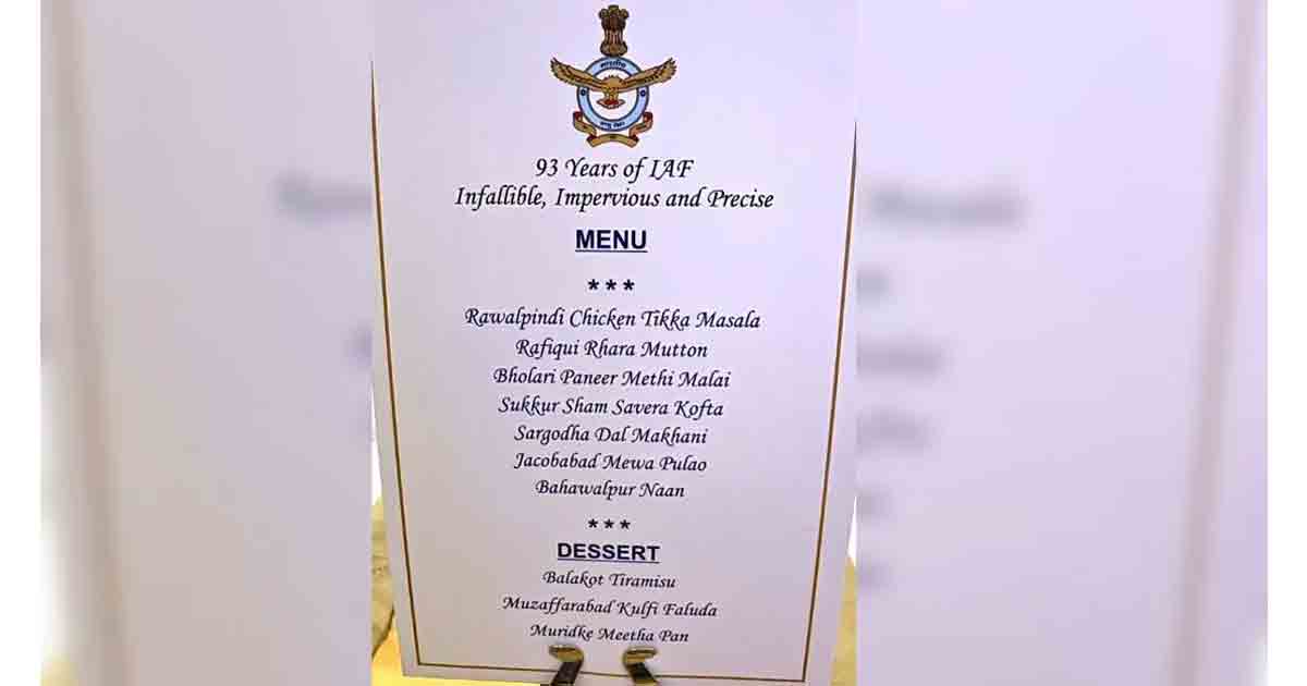 Indian Air Force roasts Pakistan