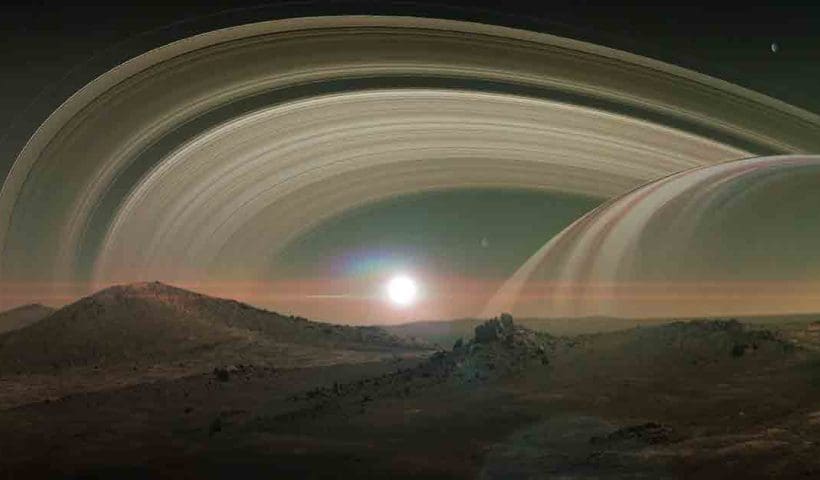 Saturn Moon Titan