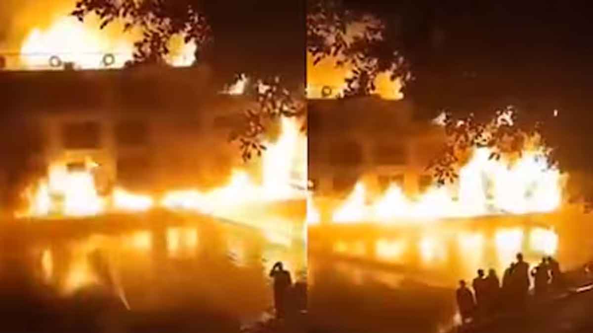Fire Outbreak Causes Commotion in Gulshan Colony Area