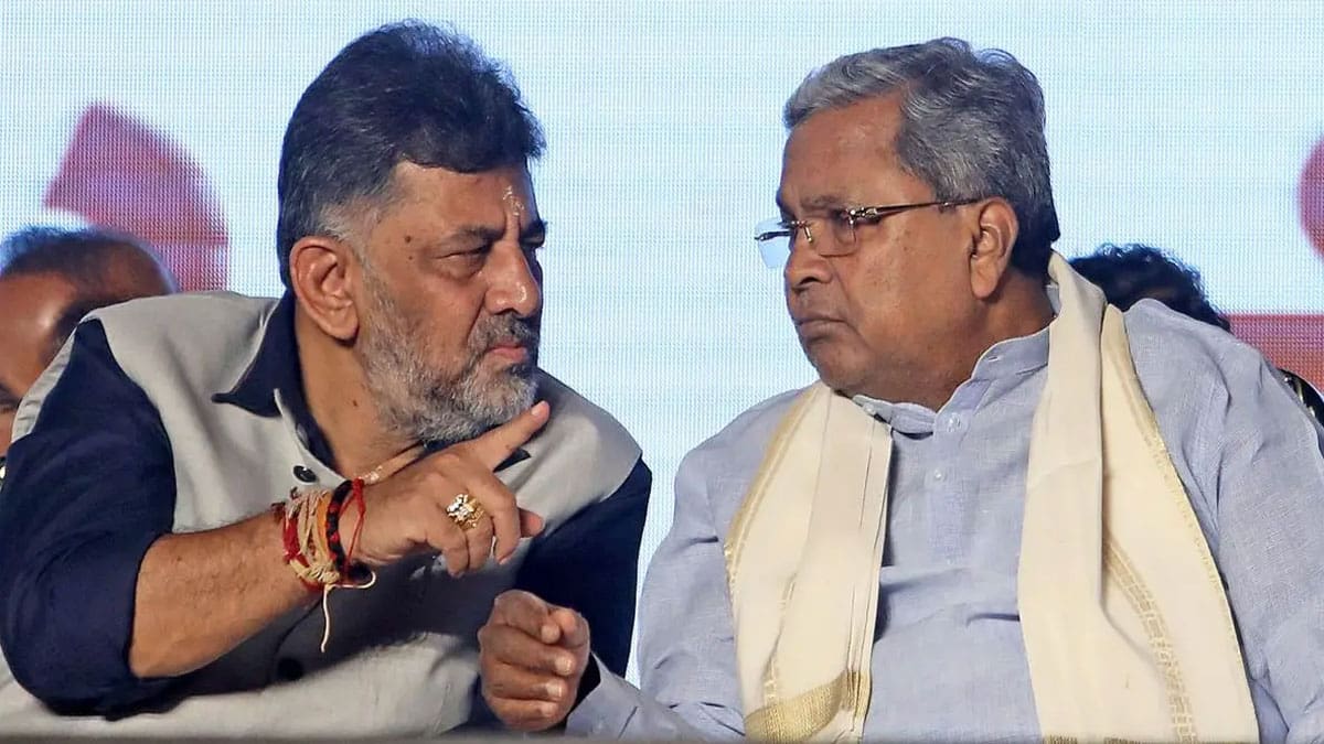 DK Shivakumar Rejects Power-Sharing Talks After Siddaramaiah Vows to Complete Full Term