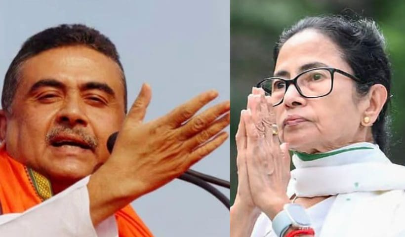 Intense Vote Count: Mamata in Lead After 13 Rounds, Suvendu Closing In