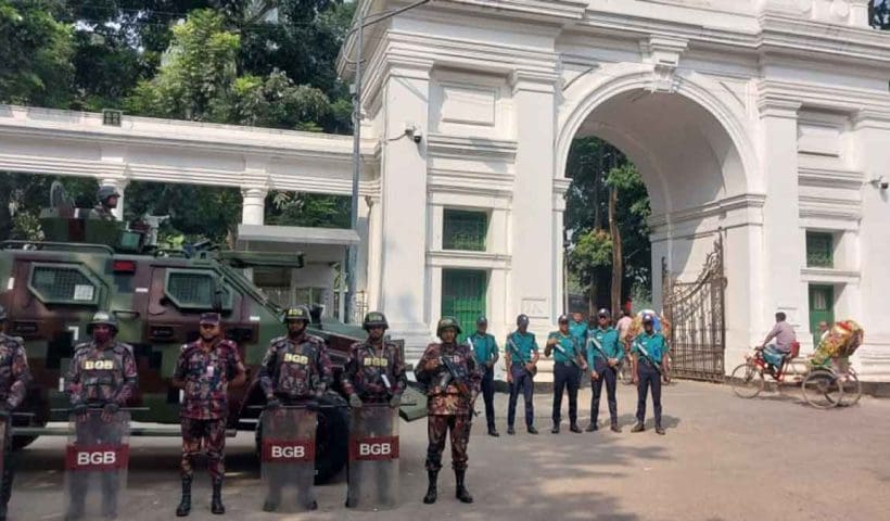 Dhaka Under Tight Security Ahead of Sheikh Hasina Verdict and Awami League Lockdown