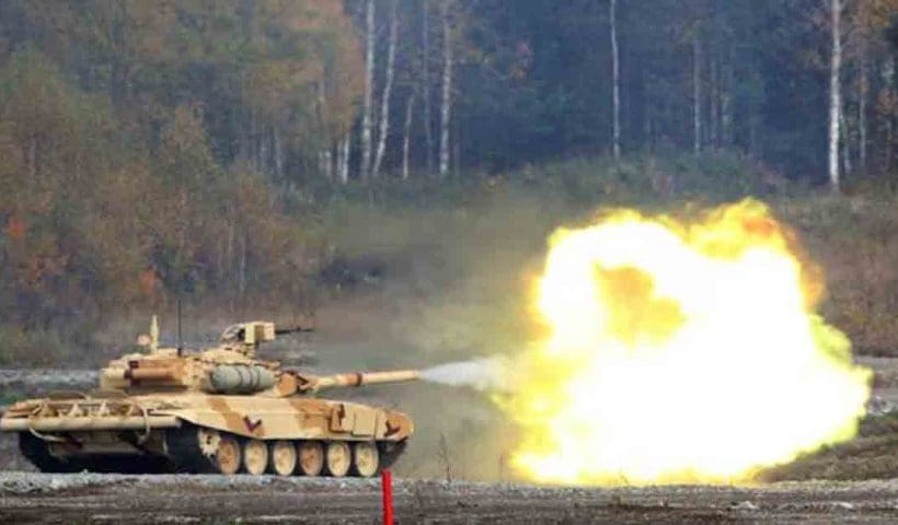 T-90 tank