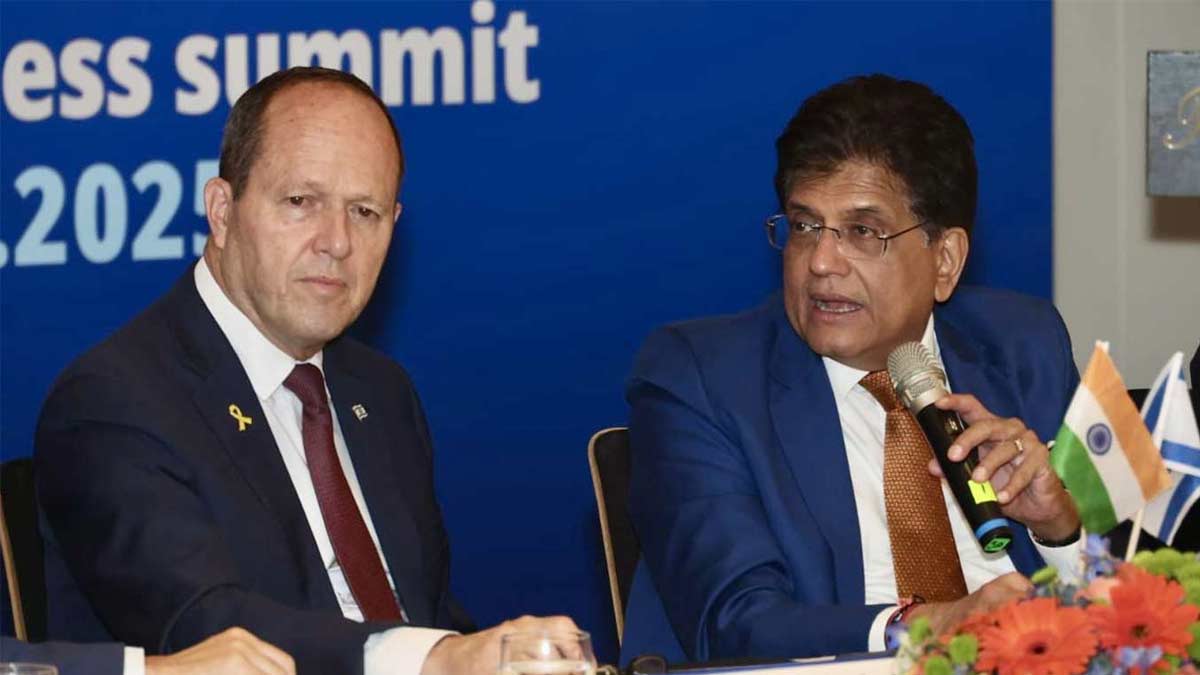 india-israel-fta-piyush-goyal-three-day-visit