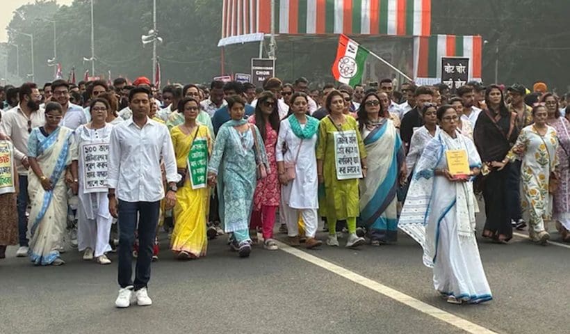Mamata Banerjee SIR Protest
