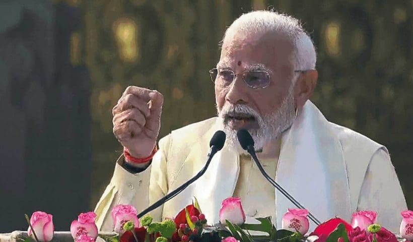 PM Modi Nadia Visit