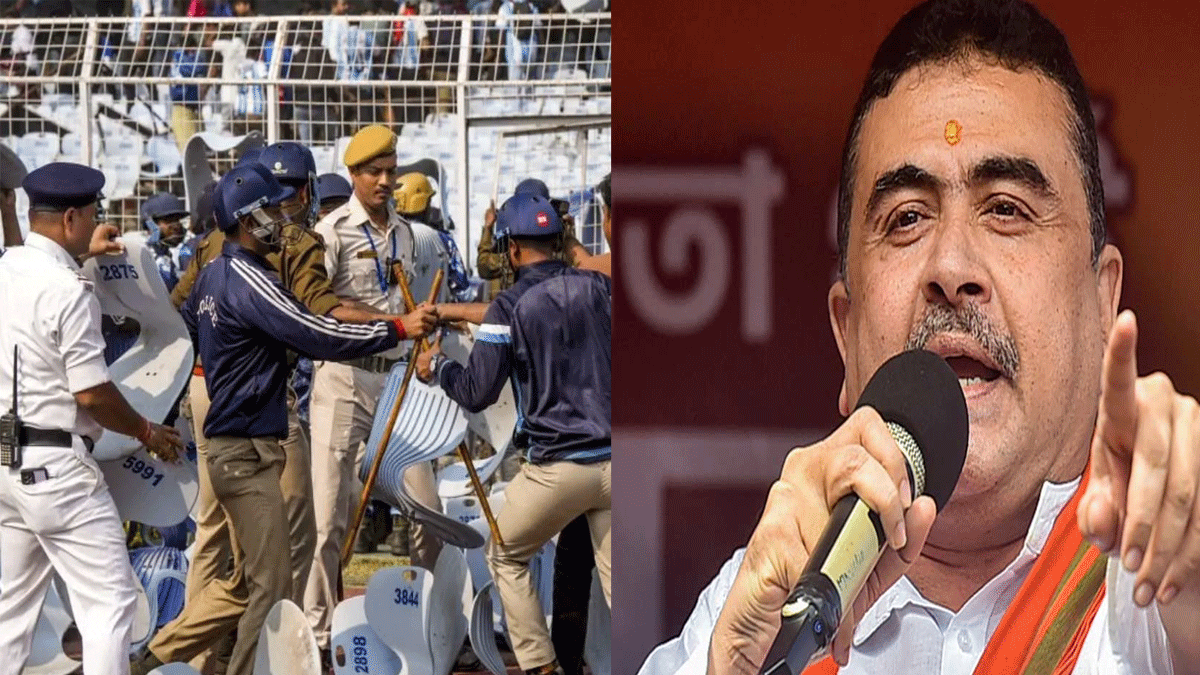 BJP legal support for arrested spectators at yubabharati Stadium