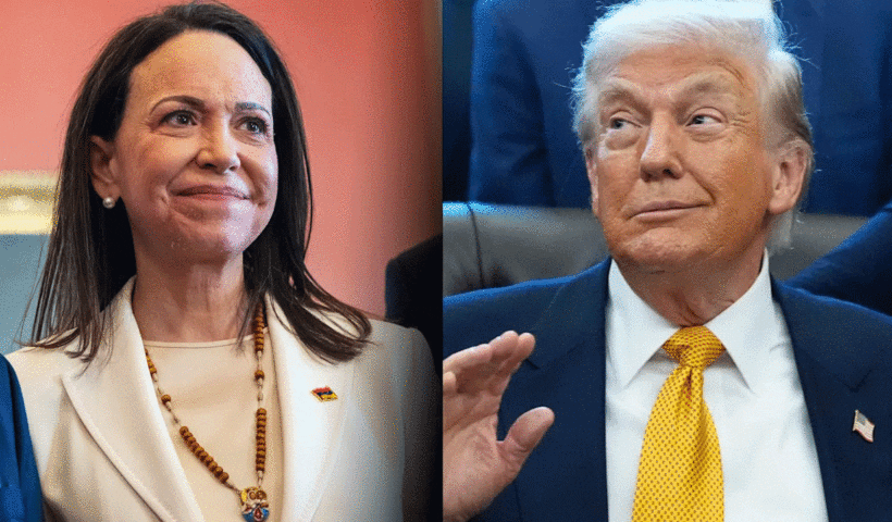 Machado gifts Nobel to Trump