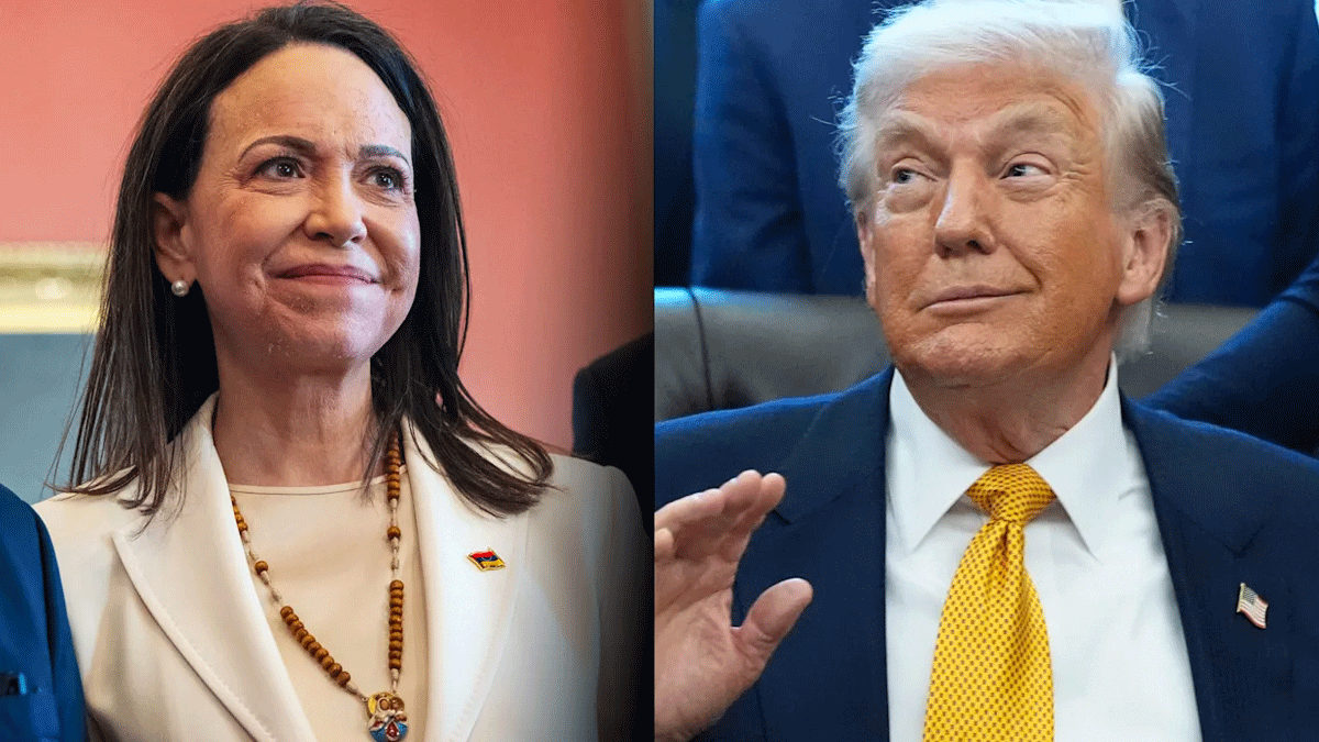 Machado gifts Nobel to Trump