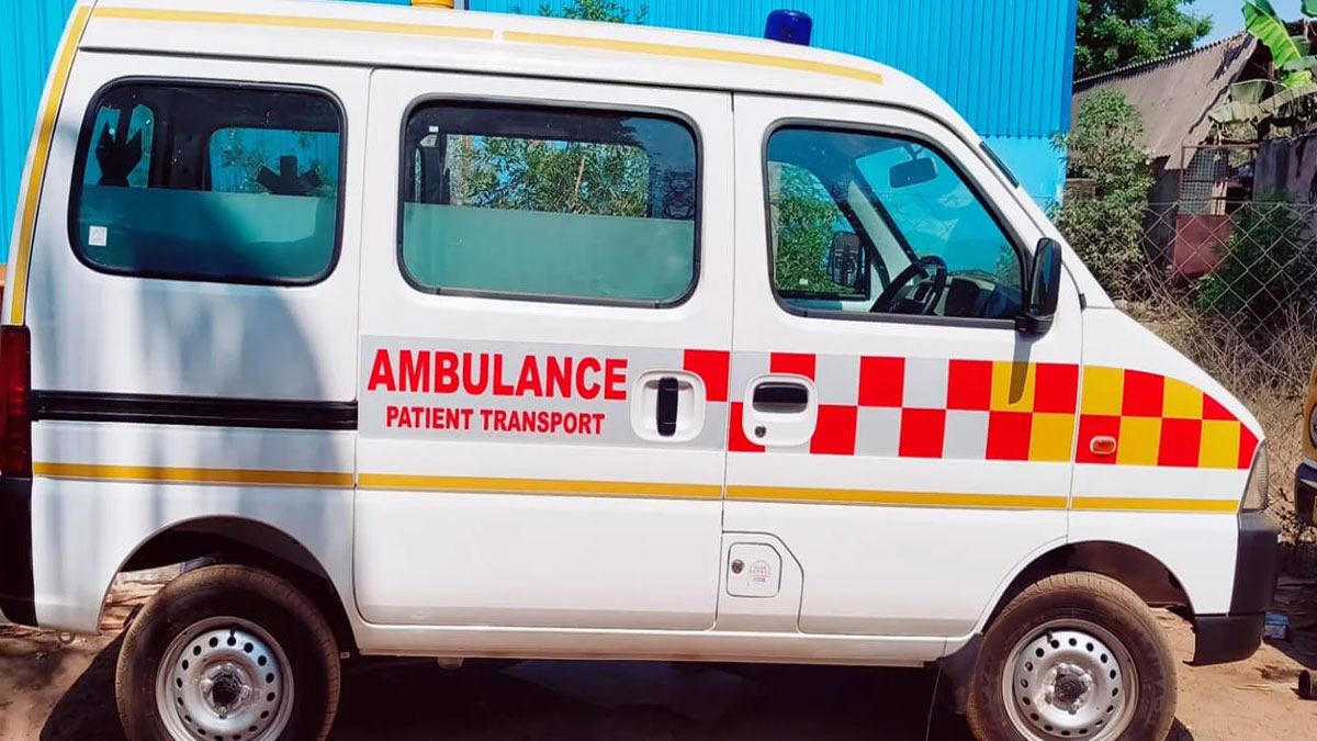 MP fund ambulance stolen
