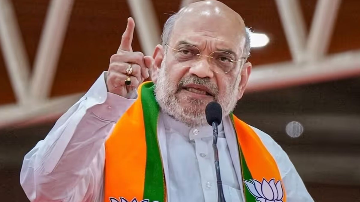 Amit Shah Slams Assam Govt for Staying Silent on Infiltration