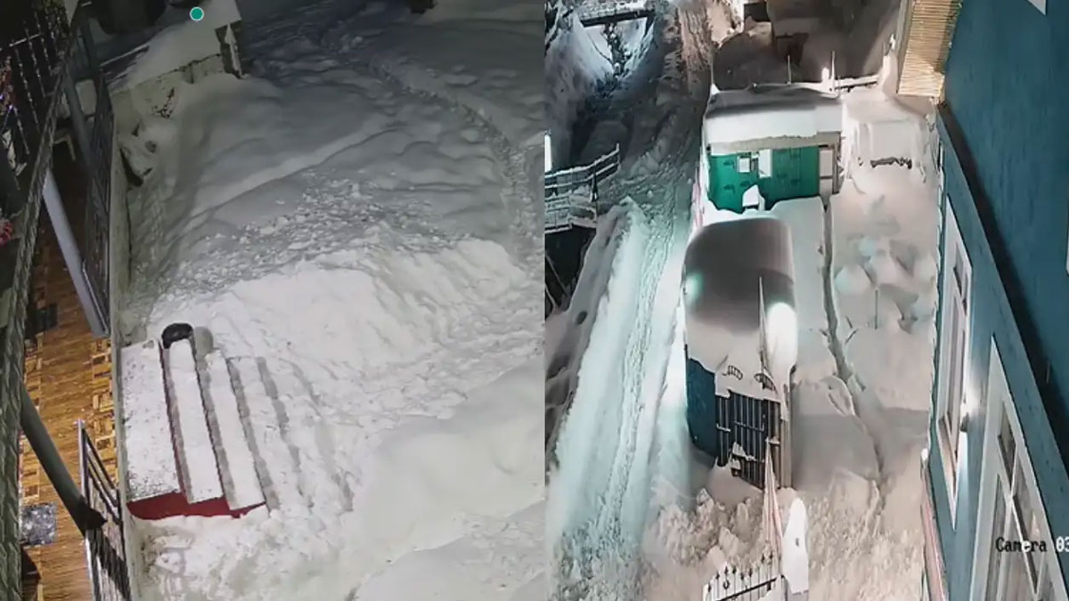 Avalanche Strikes Sonamarg 