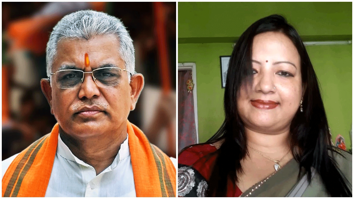 Dilip Ghosh wife cyber crime complaint