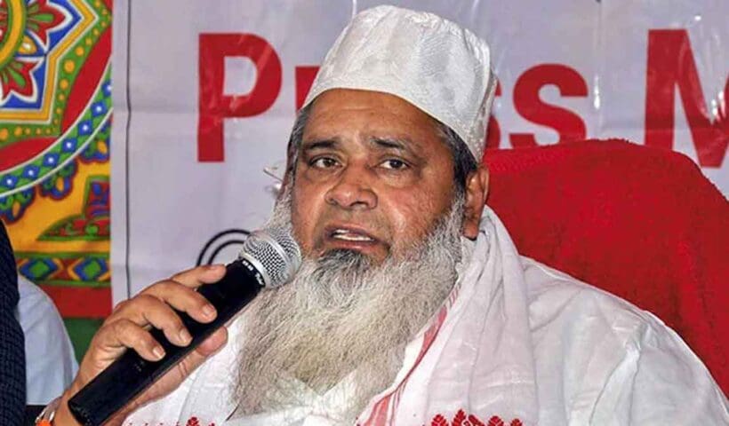 badruddin-ajmal-congress-bjp-walkover-claim