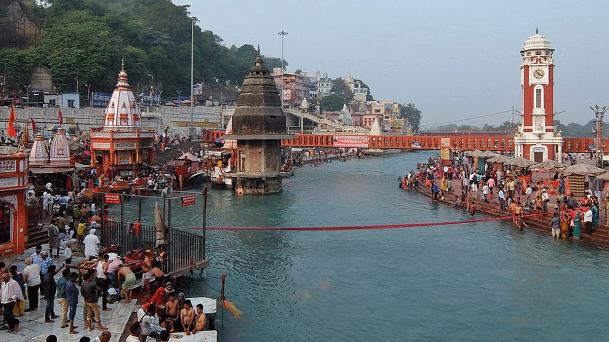 Haridwar Ganga ghats non-Hindu ban