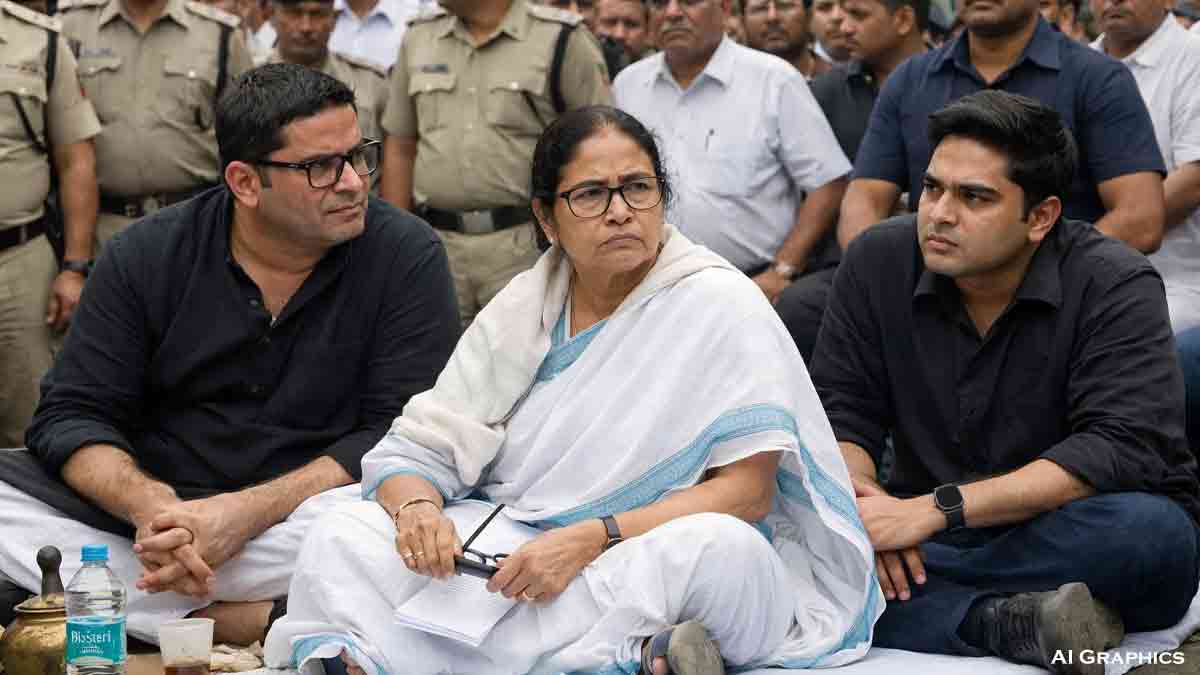 কয়লা পাচার মামলায় ইডির অভিযানের বিরুদ্ধে ফের প্রকাশ্যে প্রতিবাদে নামলেন Mamata Banerjee। ২০১৯ সালে সিবিআই বিরোধিতার পর লোকসভায় ধাক্কার স্মৃতি সামনে এনে প্রশ্ন উঠছে—ছাব্বিশের বিধানসভা ভোটের আগেও কি একই রাজনৈতিক ইঙ্গিত দিচ্ছে তৃণমূলের এই অবস্থান?