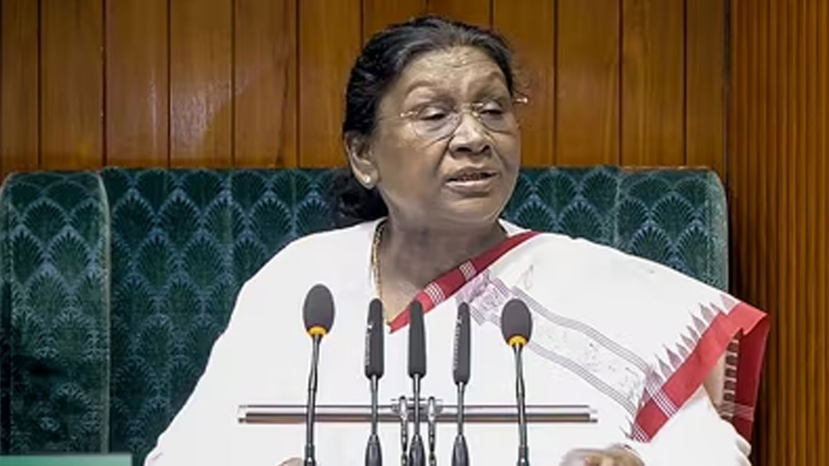 President Murmu address Budget Session
