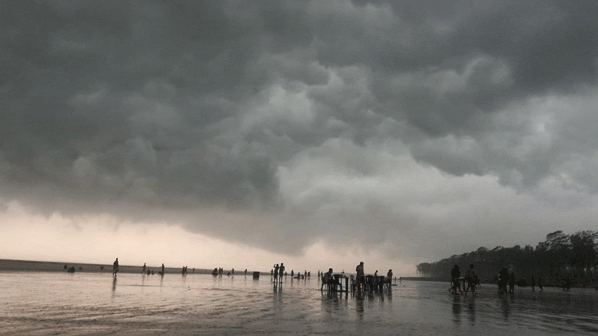 low pressure in Bay of Bengal