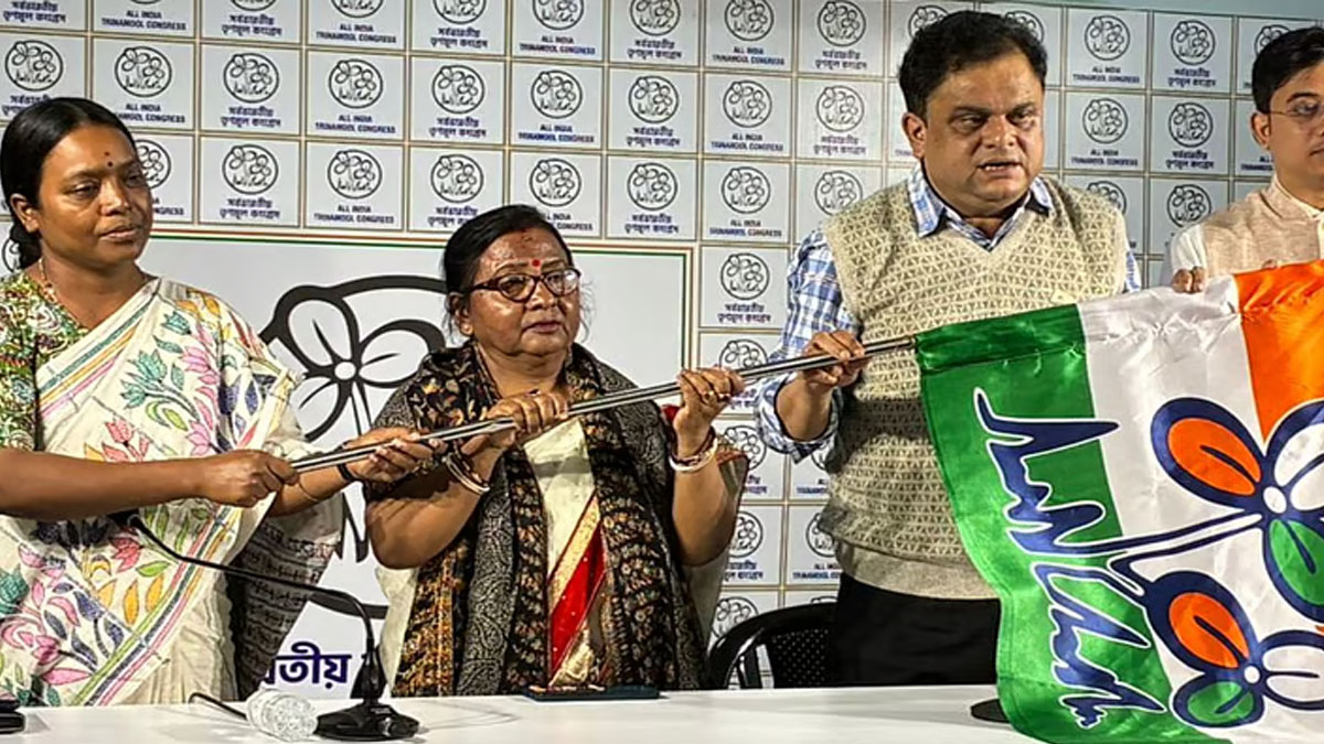 Khagen Murmu’s Wife Quits BJP to Join TMC, New Political Era Begins