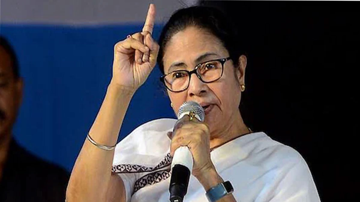 CM at Election Commission Office, Accompanied by Abhishek Banerjee