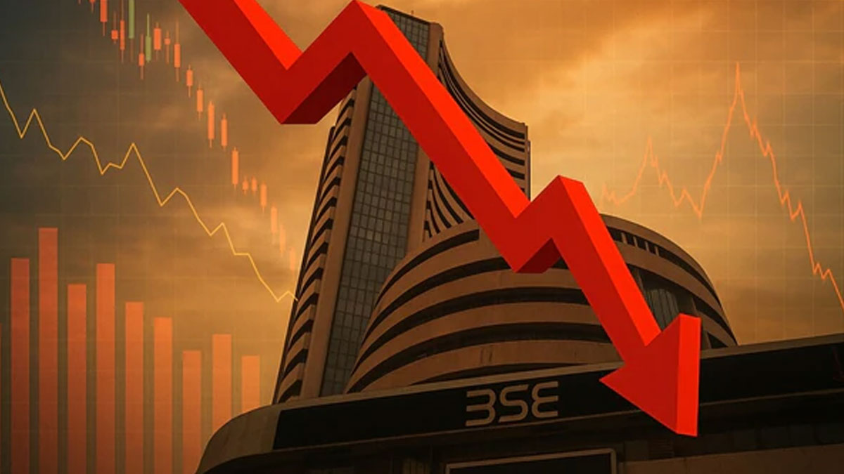 Indian stock market crash