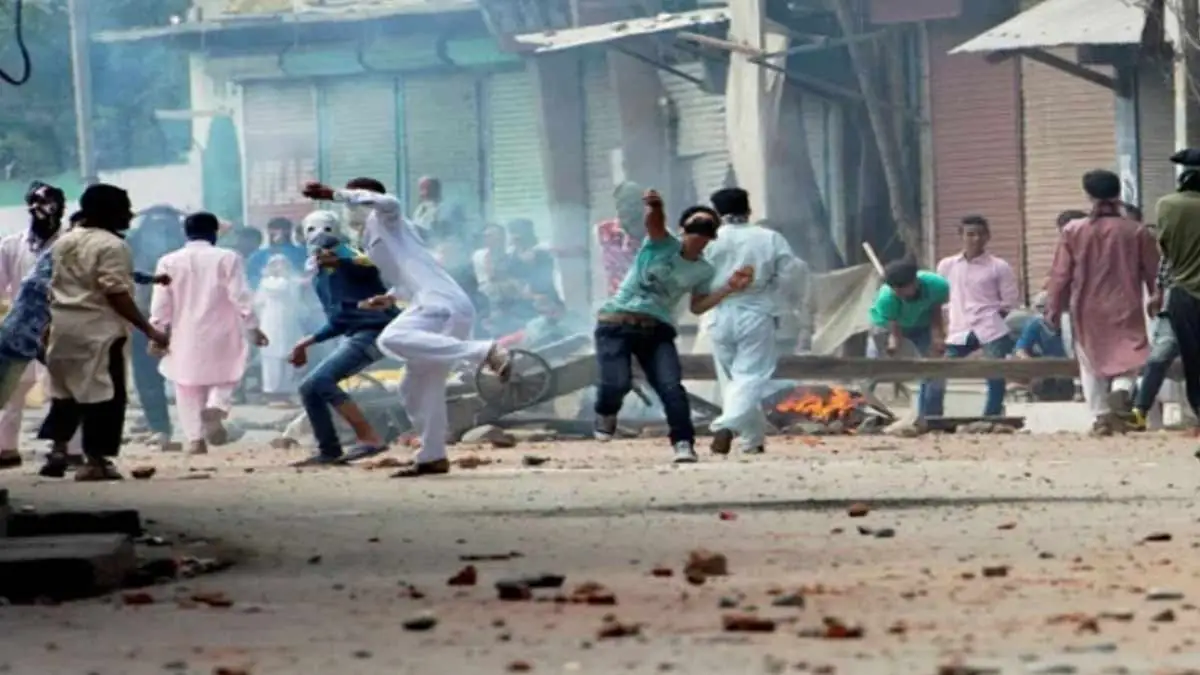 stone-pelting