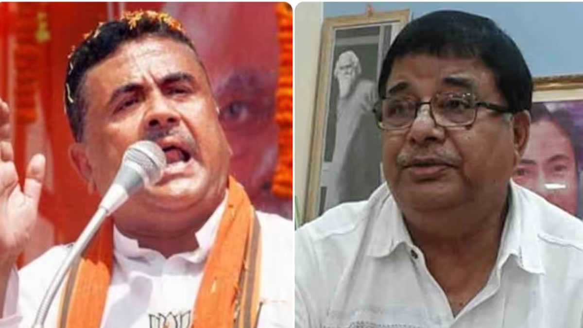 TMC MLA Udayan Guha and West Bengal Opposition Leader Suvendu Adhikari Clash in Fiery Assembly Budget Session”