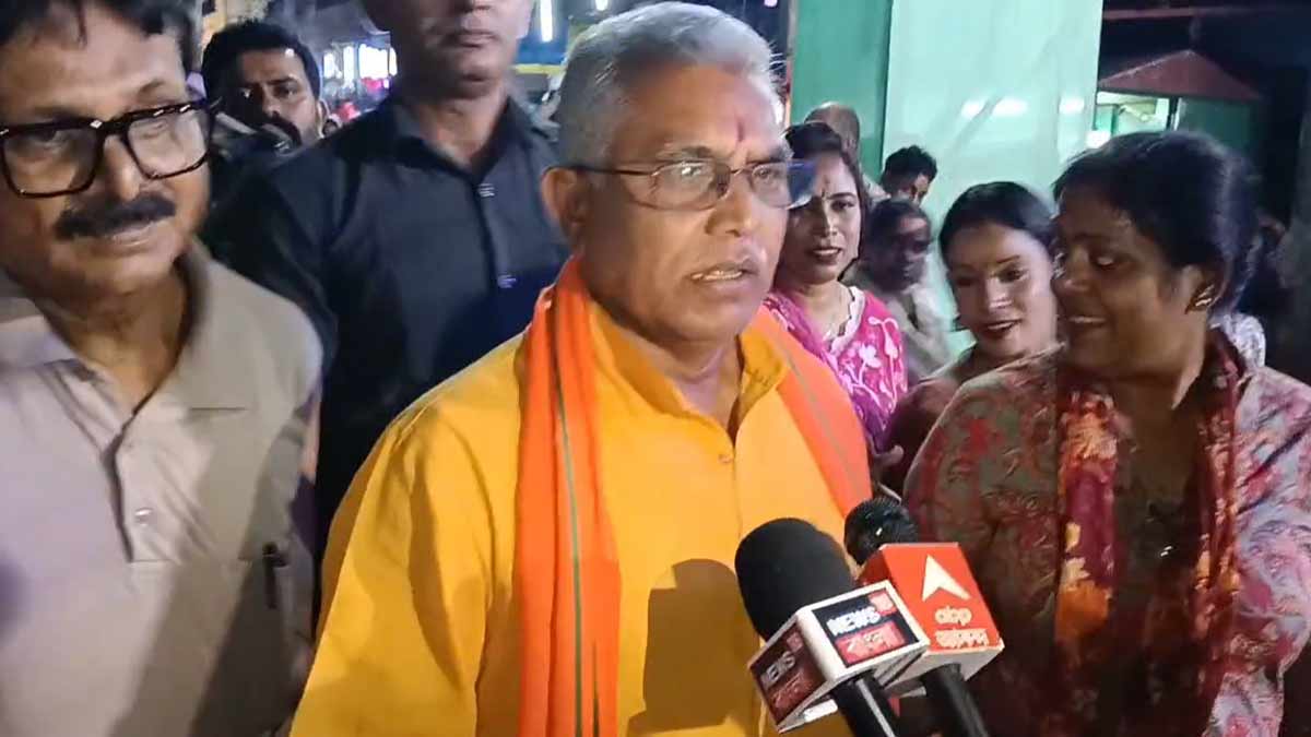 dilip-ghosh-pradip-sarkar-kharagpur-kali-puja-political-clash